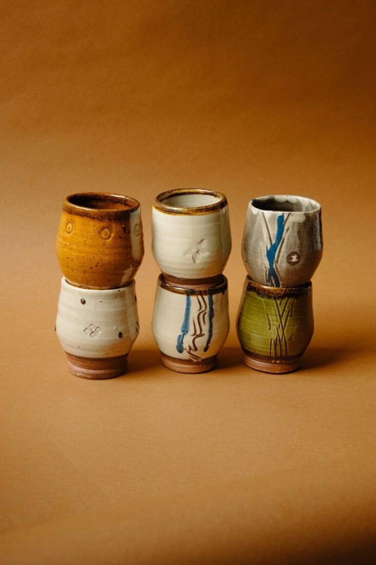 of the earthenware drinking vessels by ceramicist josh williams, i have my eye  10