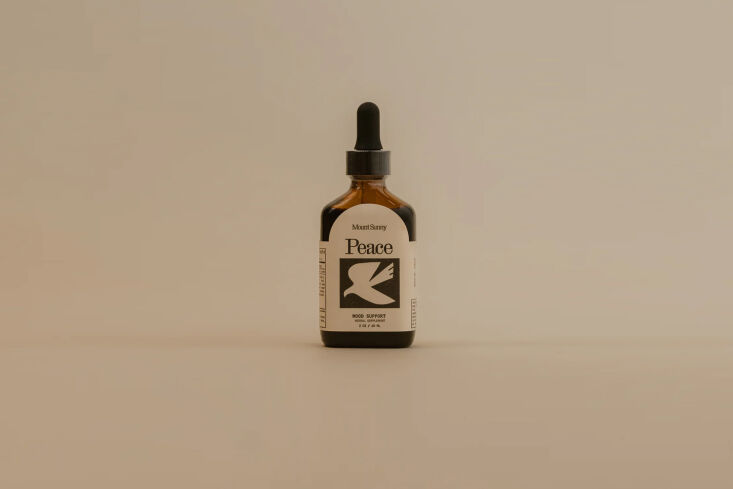 for the herbalist friend, the mount sunny peace tincture is a calming blend of  25