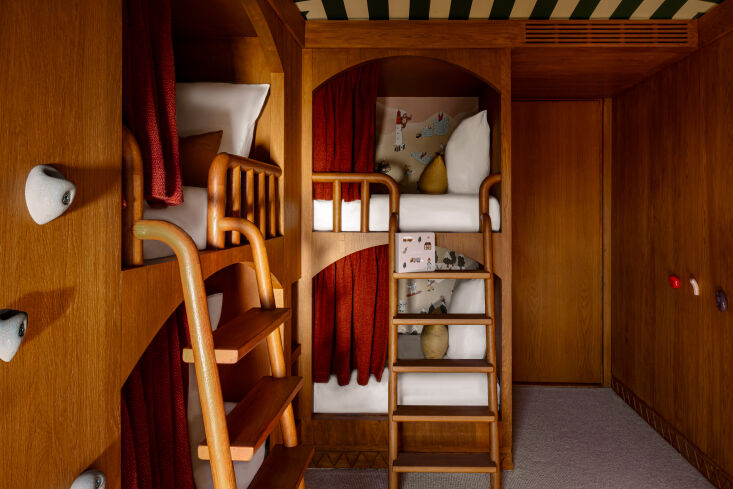for kids, bunk beds alone are exciting, but claves incorporated graphic wallpap 26
