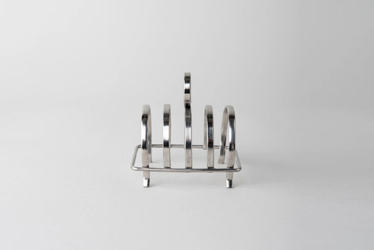 why not host breakfast? this stainless steel rack adds old timey appeal. shop n 18