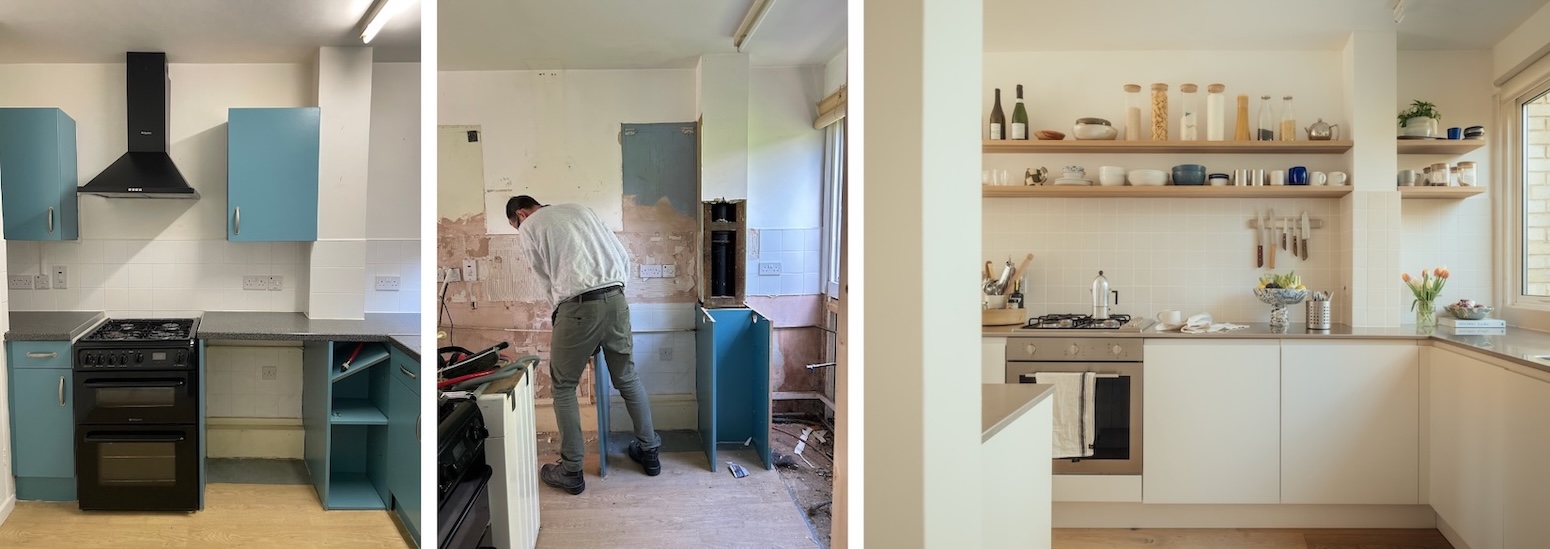 \2\20;weird layout; cupboards seem retrospectively added, so the bench s 29