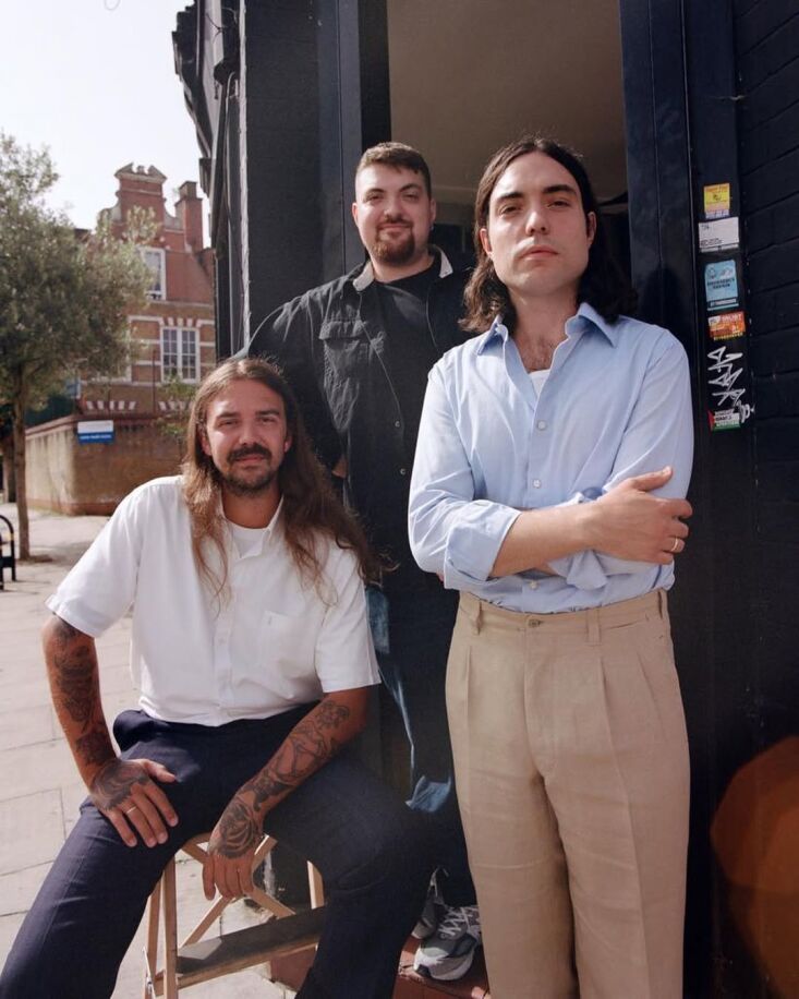 from left to right: mitchell damota, gianmarco leone, and gennaro leone; photog 26