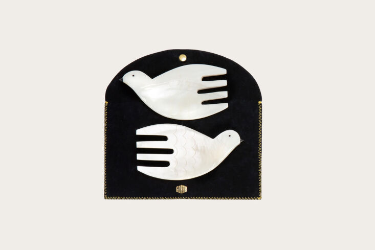 coming soon from gohar world: dove salad servers, \2\20;bird shaped uten 17