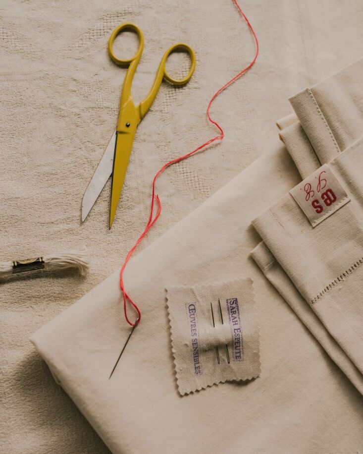 what sarah has long loved about embroidery is the potential and simplicity of n 31