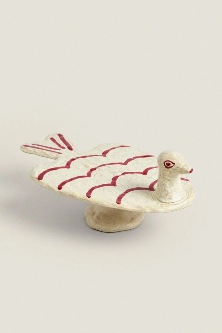 speaking of flights of fancy: the white dove ceramic table ornament is handmade 23