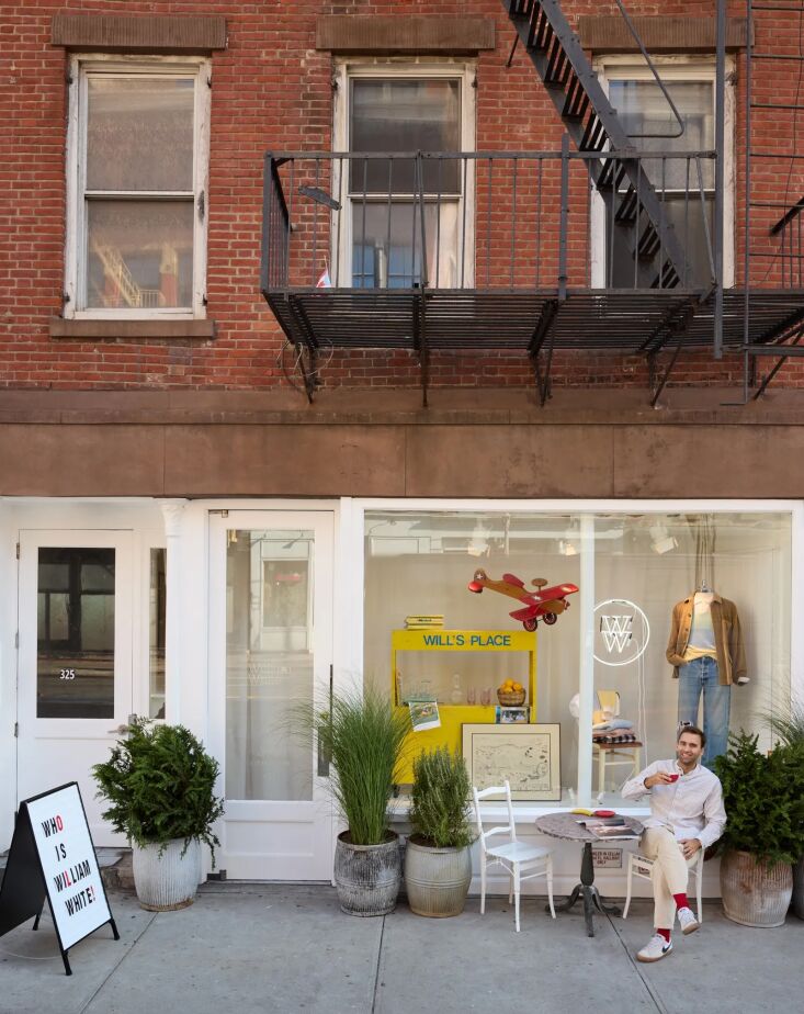 william cooper out front of his own shop—\2\2\1;a childhood dream& 26