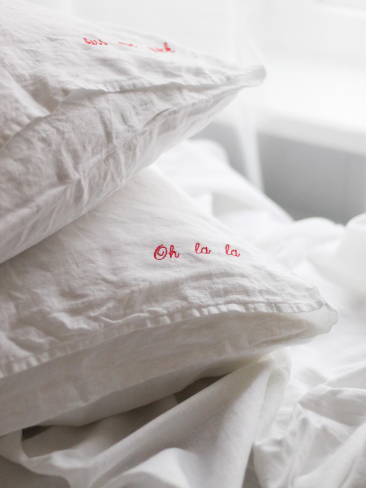 embroidered pillowcases from ninis and family on etsy 19