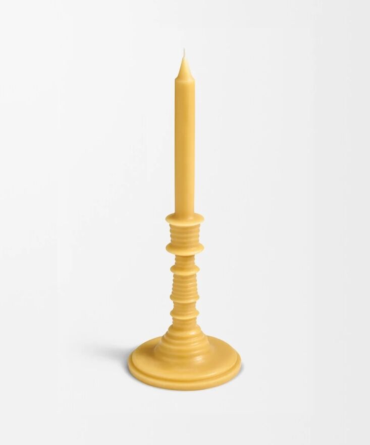 from spanish fashion house loewe, the honeysuckle wax candleholder, \$\160, &am 19