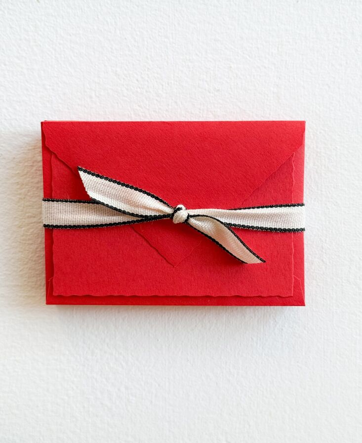 studio carta italian red stationary