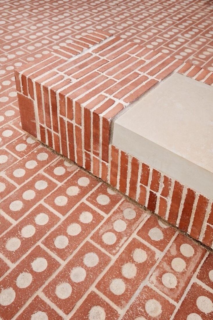 perforated brick dots the boca de la mina promenade, designed by spanish archit 21