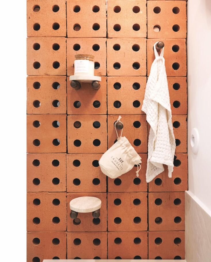 in the rousseau apartment in paris designed by beaujour studio, mutina bloc was 25