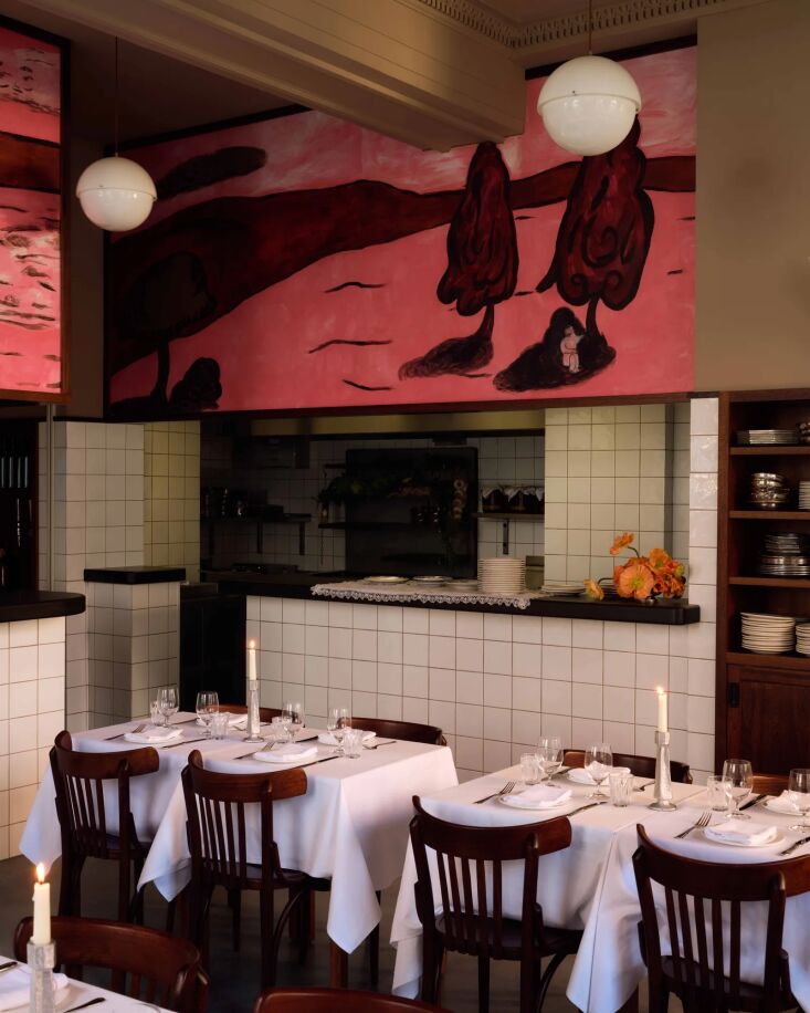the pendant lights throughout are designs by luigi bandini buti for kartell. 20