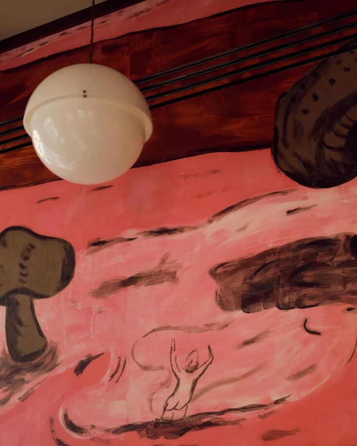 a detail of the mural. 21