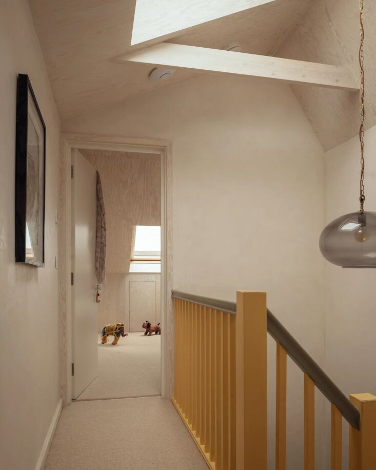 the interior walls throughout are finished with solo onecoat lime plaster from  29