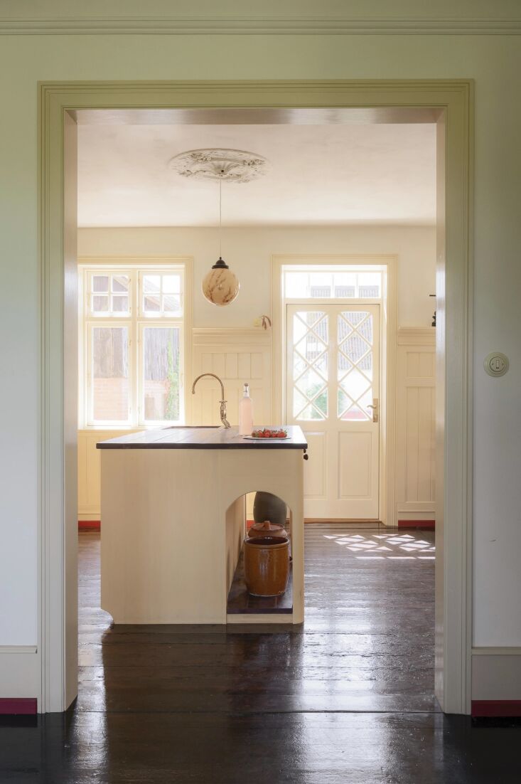 a kitchen on the danish island of bornholm is done in \2\20;a considered 18