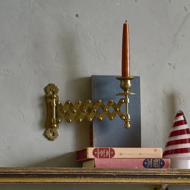greenrow\2\17;s extending taper candle holder, \$59, is made in india of 20