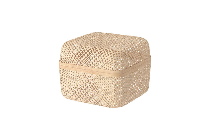 this box and lid made from woven bamboo is annie\2\17;s pick for smart s 23