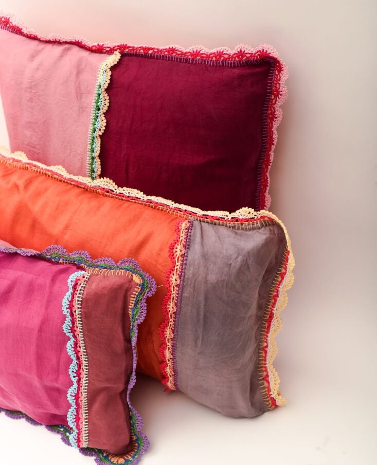 for the boudoir and beyond, supernaturae plant dyed silk pillowcases are double 17