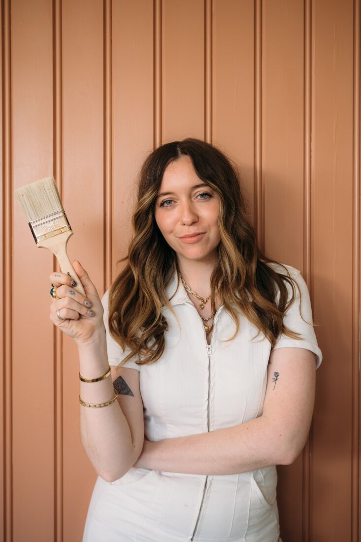 while finishing the space, emma developed a line of our curated abode paint col 21