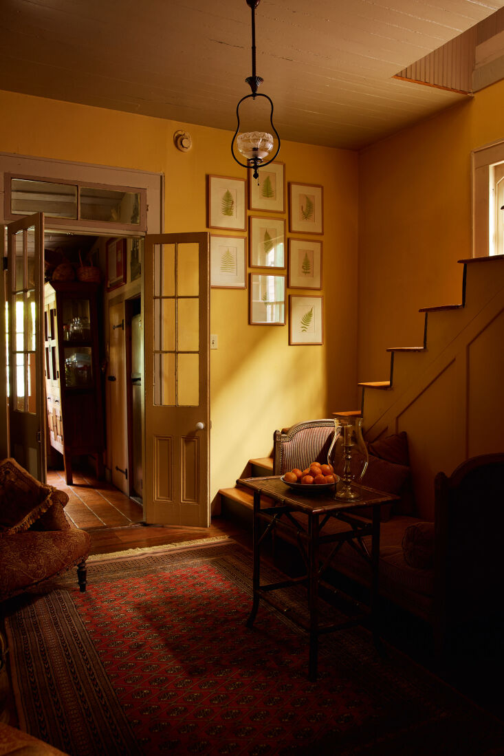kerry left the cottage\2\17;s simple layout untouched: four equal sized 18