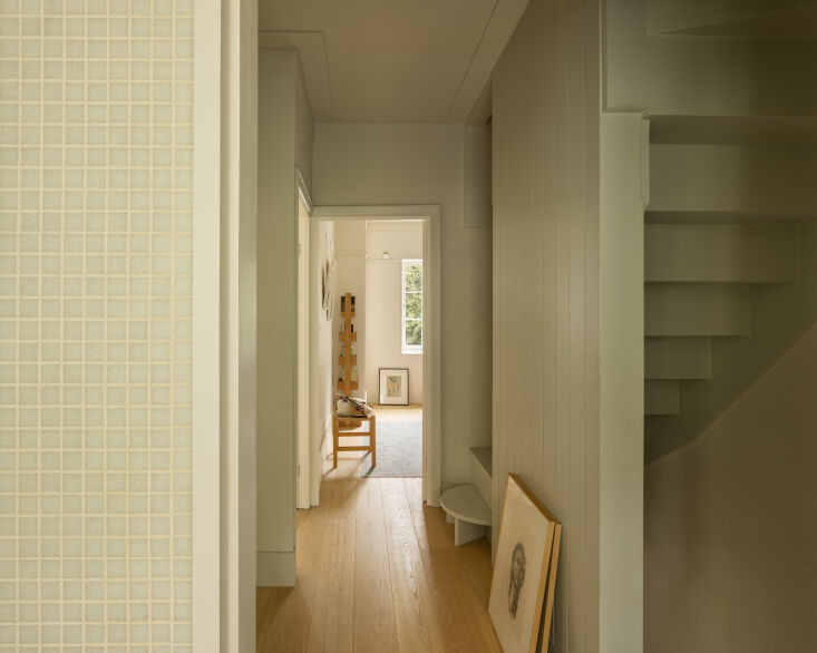 the stairway landing. 27
