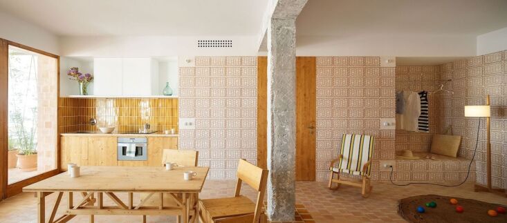 each of the apartments now has an open plan living area with kitchens and close 20
