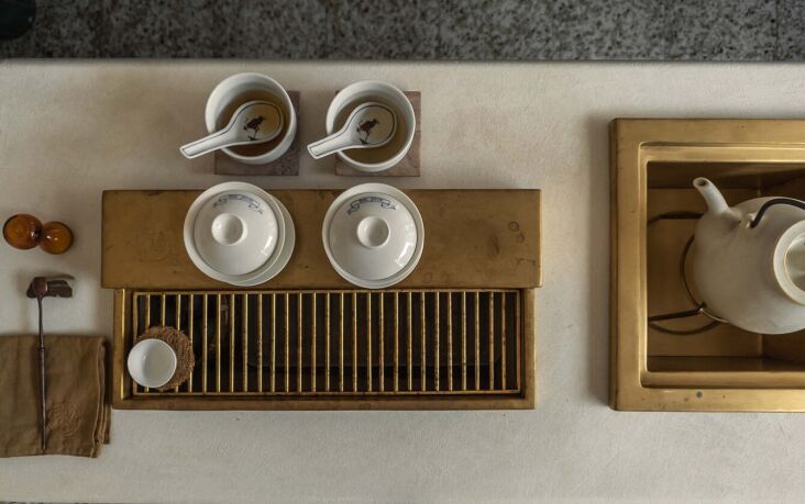 arwen and david came up with the \2\20;brass detailed tea trolley concep 25