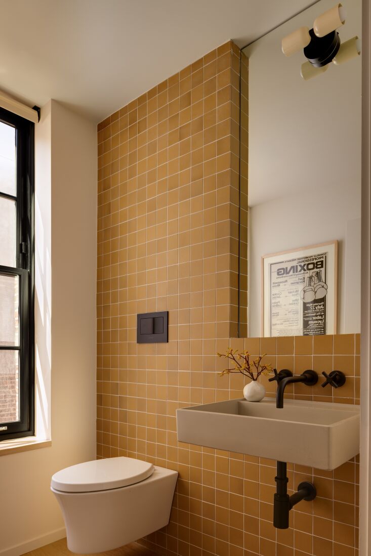 heath tumeric tiles and a concretti newport basin with a newport brass east lin 29