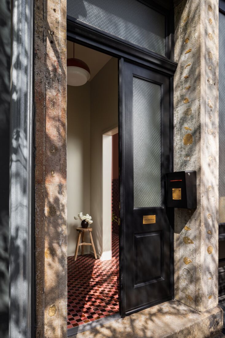 kate and james wanted an elegant and hard working entryway. envisioning one day 19