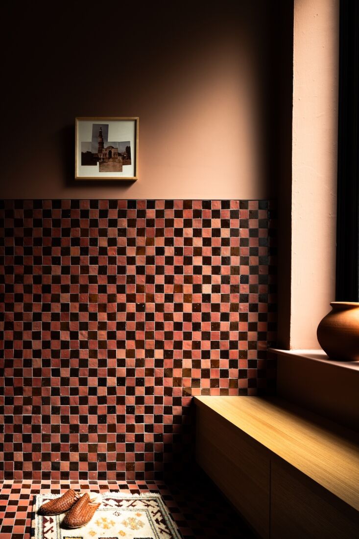 the designers were able to deliver the requested vestibule/mud room. it\ 20
