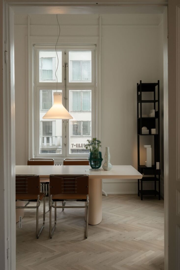on our trend radar: delicate glass lights, as seen here at italian co. cassina& 23