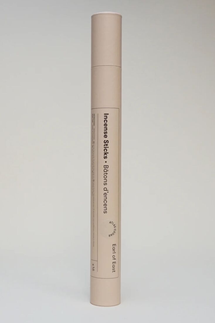 atlas cedar incense sticks, \$\25, from hello yowie. 22