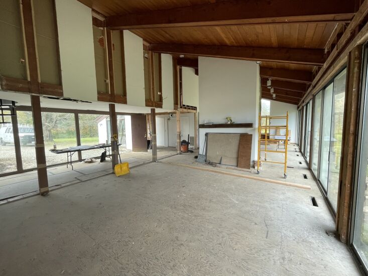in progress: midcentury house remodel in katonah, ny, by tbo 33