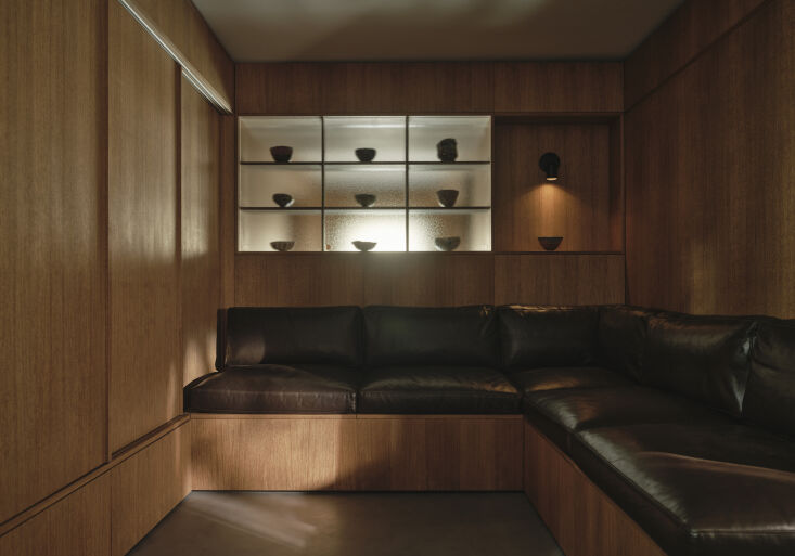 the clients requested two living rooms: one for entertaining, which louis deliv 28