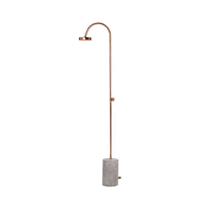 i like seletti\2\17;s outdoor copper shower with concrete base (\$530 at 17