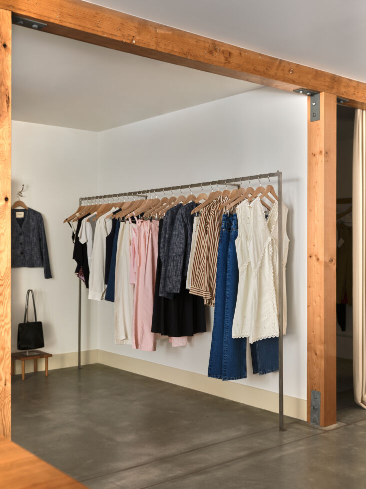the stainless steel rack was designed by shields and and made by local fabricat 23