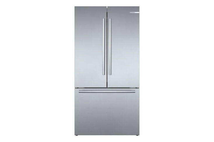 the bosch 800 series 36 inch french door refrigerator (b36ct80sns) combines a c 23