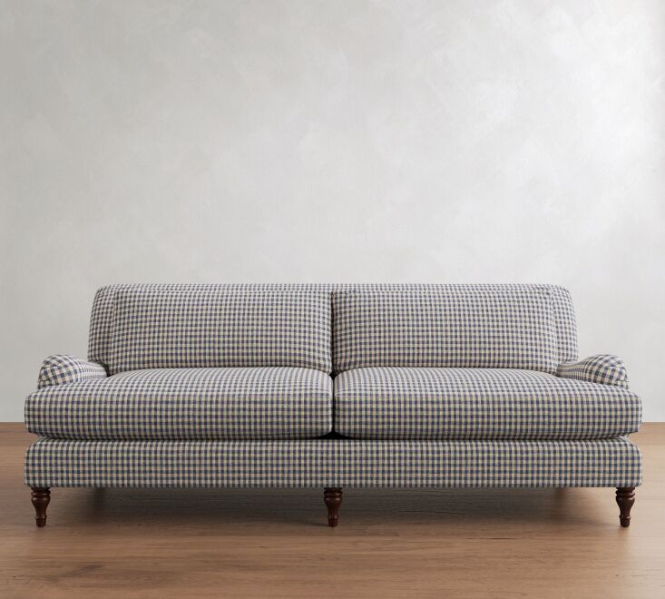 the stately carlisle sofa from pottery barn is available in a variety of gingha 20