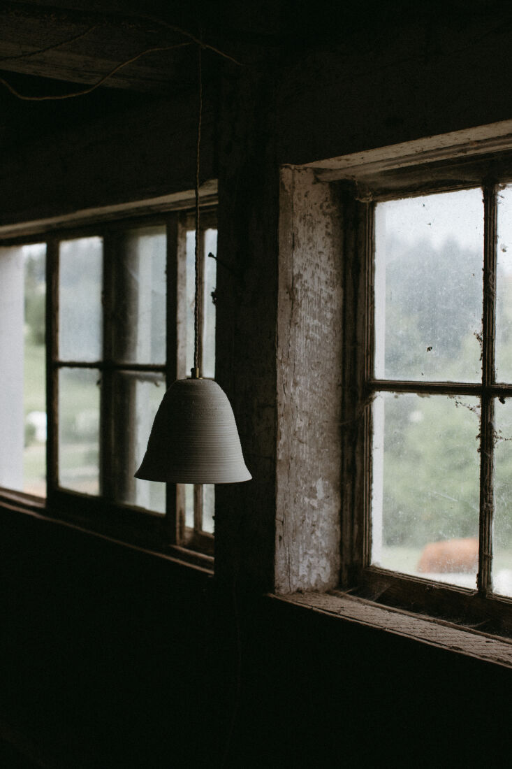 each lampshade is \2\20;made just thin enough to allow soft light to glo 21