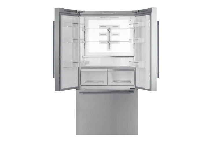 the thermador freedom 36 inch french door refrigerator (t36ft8\20ns) is an ener 25