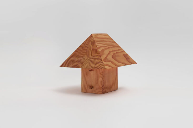 idaho wood and brooklyn based post company designed this ravine table lamp, ava 21