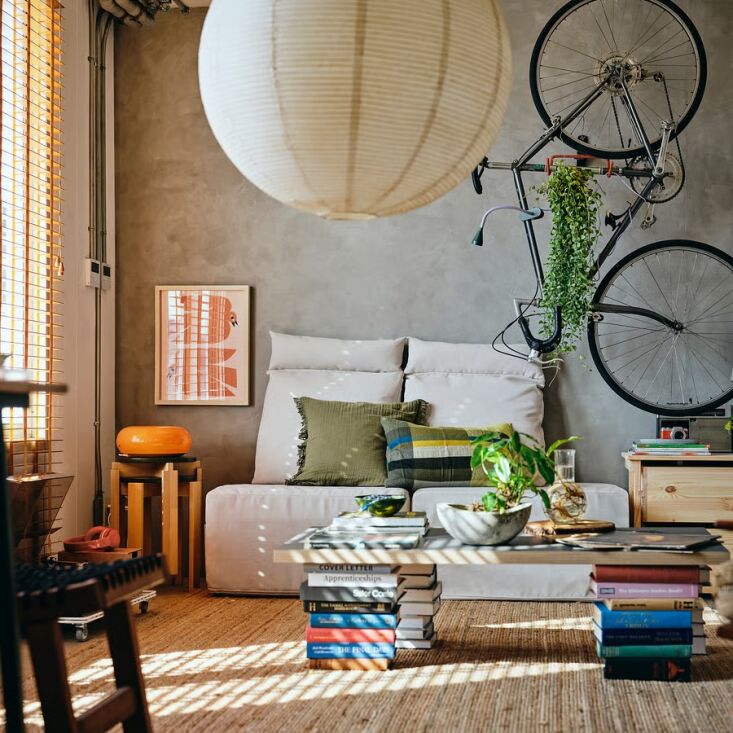 kompishäng back cushions, \$\29.99 each, make anyplace into a a reading/lounge 17